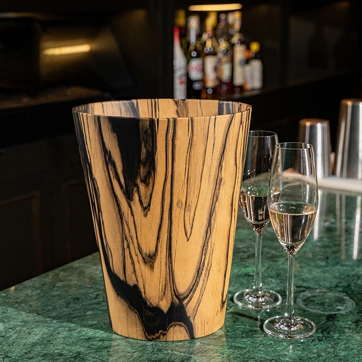 Mai Yen handcrafted Placemats, Coasters & Wine Buckets, styled in an interior