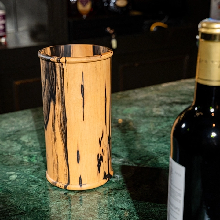Charm Keeper handcrafted Placemats, Coasters & Wine Buckets, styled in an interior
