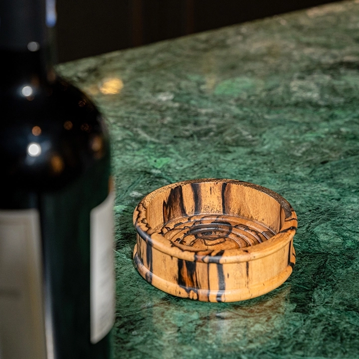 Dream Catcher handcrafted Placemats, Coasters & Wine Buckets, styled in an interior