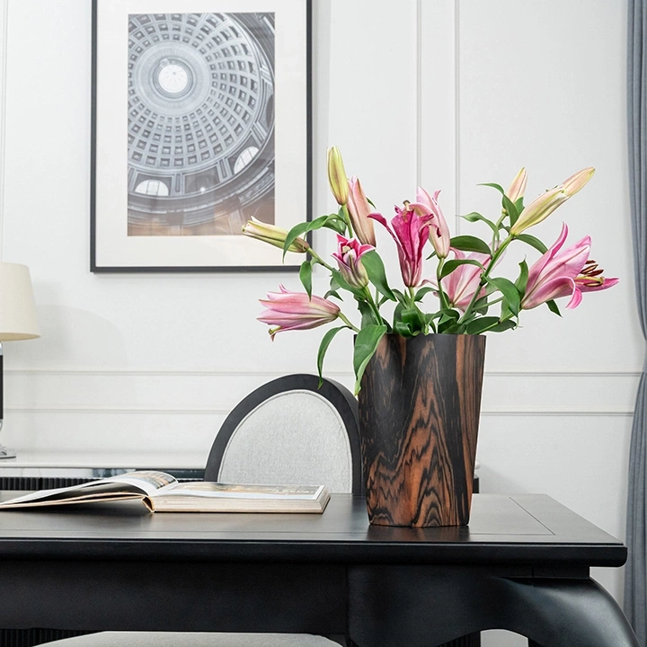 Selah handcrafted Vases, styled in an interior