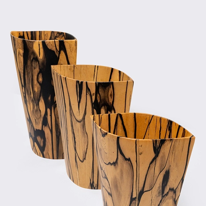 Selah handcrafted Vases, detail