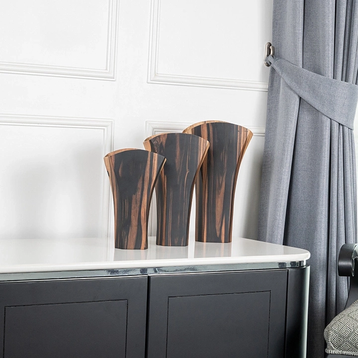 Atlas handcrafted Vases, styled in an interior