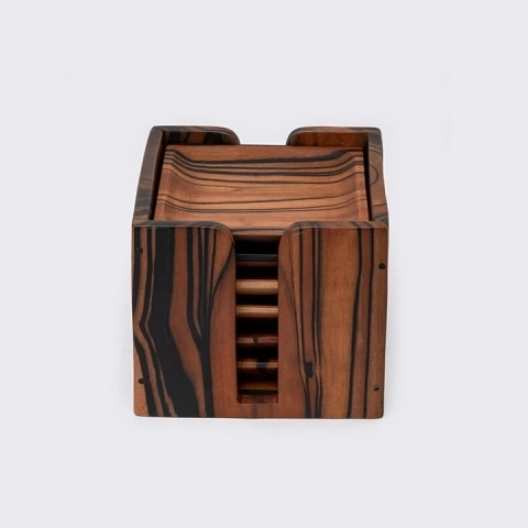 Solida handcrafted Placemats, Coasters & Wine Buckets, studio view