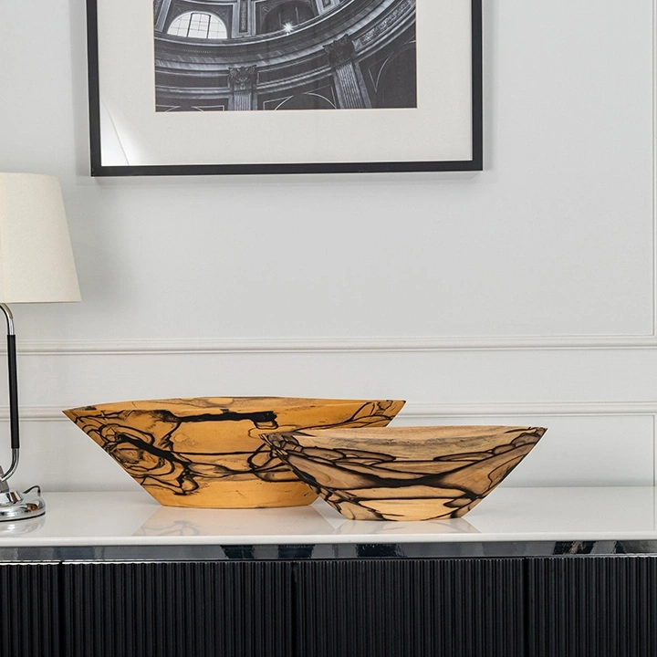 Athanasy handcrafted Bowls, styled in an interior