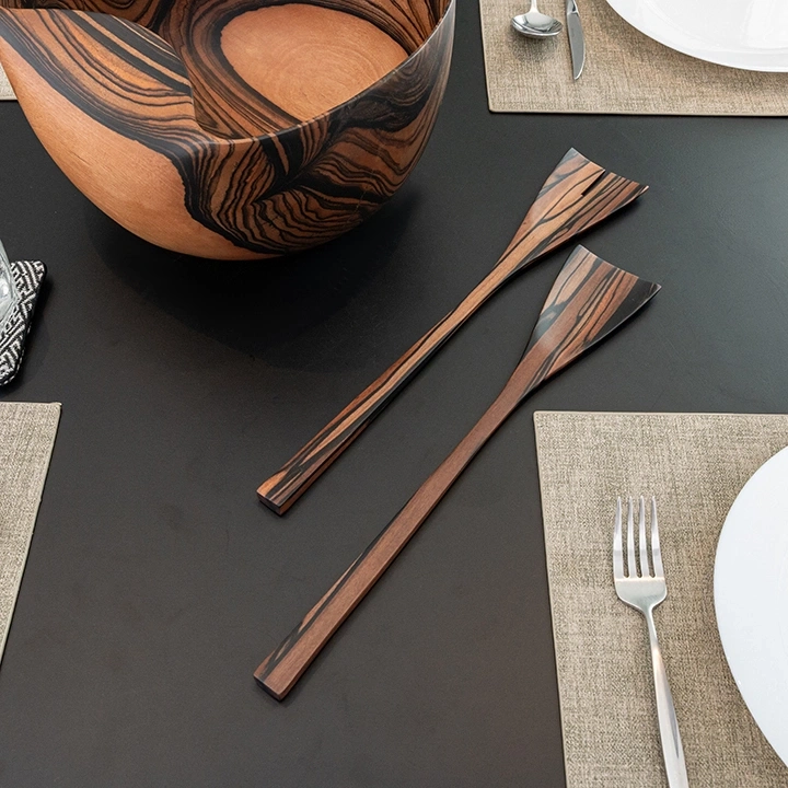 Xan handcrafted Chopsticks, Spoons & Salad Servers, styled in an interior