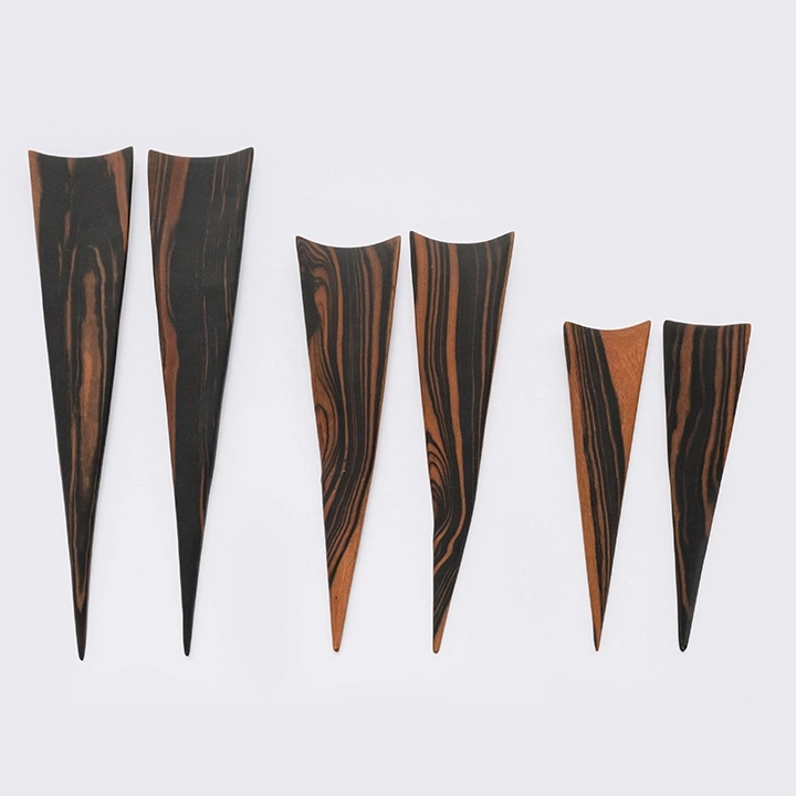 Spear handcrafted Chopsticks, Spoons & Salad Servers, detail