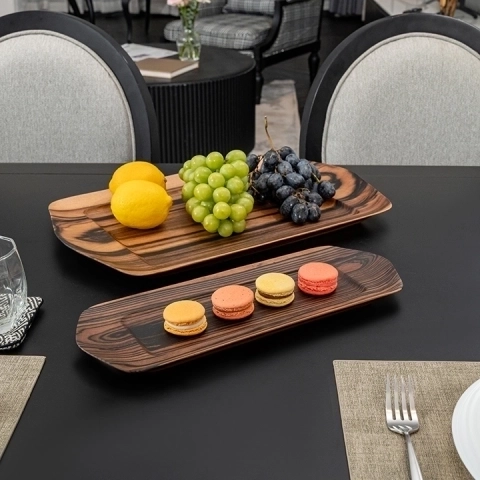 Piana handcrafted Condiment trays & trays, styled in an interior