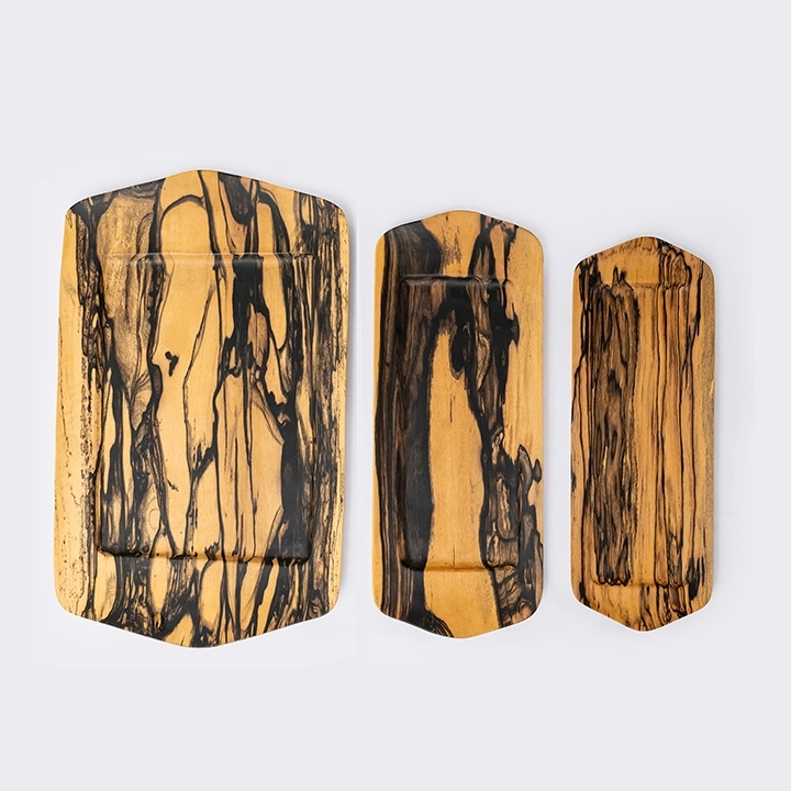 Piana handcrafted Condiment trays & trays, detail