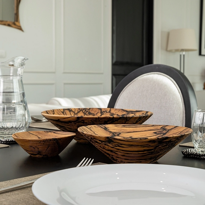 Paulina handcrafted Bowls, styled in an interior