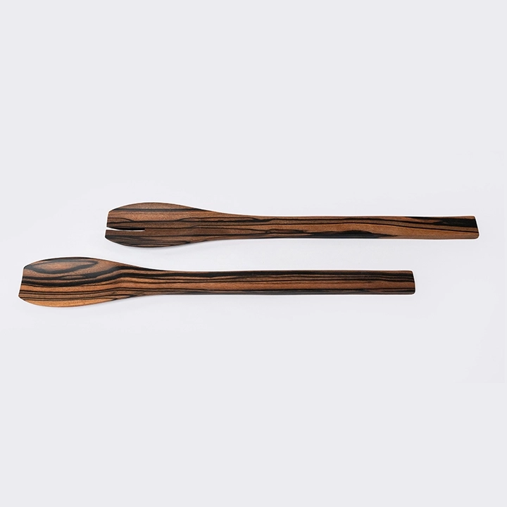 Gea handcrafted Chopsticks, Spoons & Salad Servers, detail