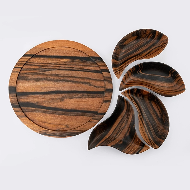 Nautica handcrafted Condiment trays & trays, detail