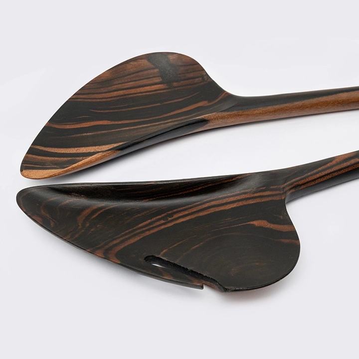 Lyra handcrafted Chopsticks, Spoons & Salad Servers, detail