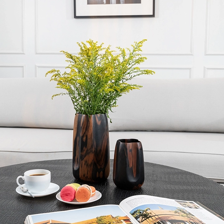Amara handcrafted Vases, styled in an interior