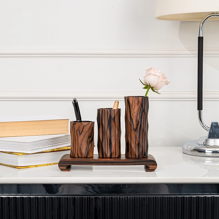 Sibyl per piece handcrafted Paperweights & Stands, styled in an interior