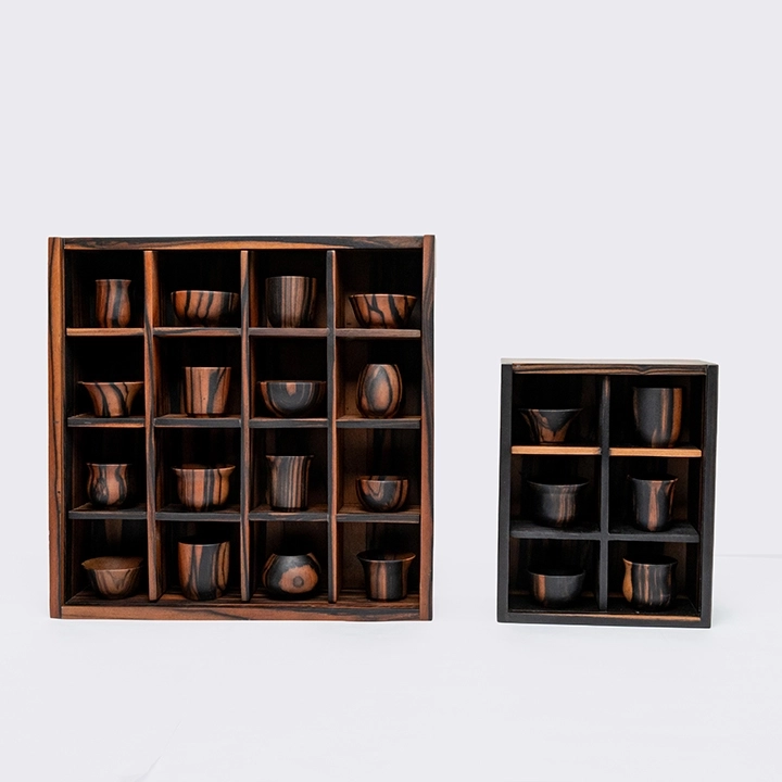 Sake Ecstasy set handcrafted Japanese Inspirations, detail