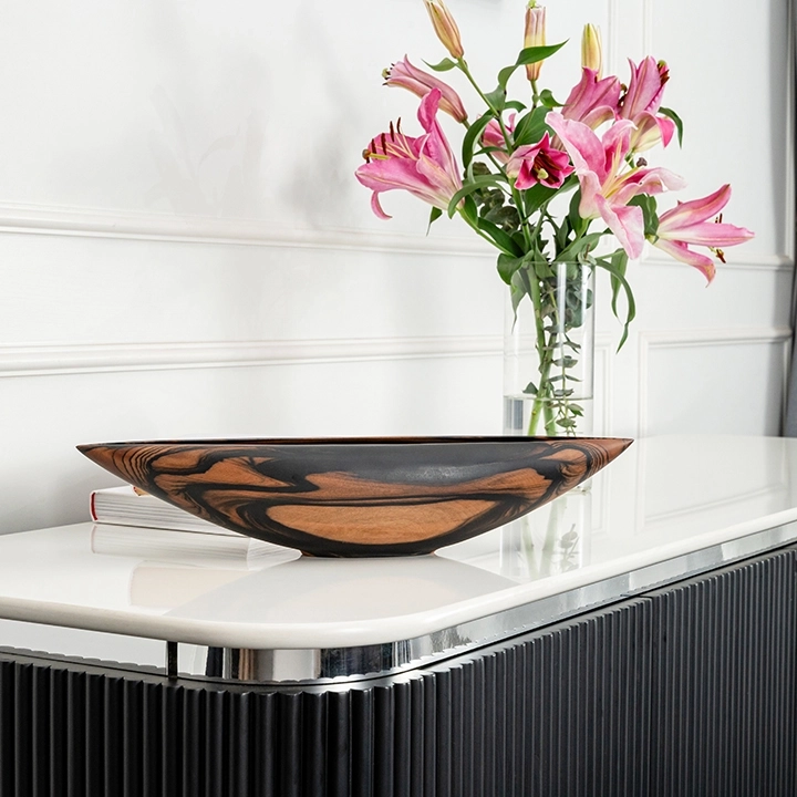 Imani handcrafted Bowls, styled in an interior