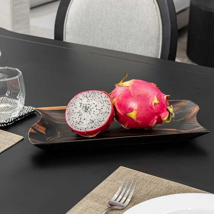 Wave handcrafted Platters & plates, styled in an interior