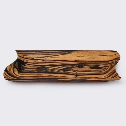Wave handcrafted Platters & plates, studio view