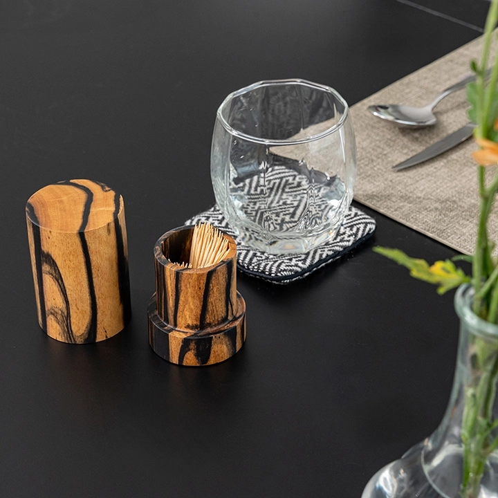 Naiad handcrafted Placemats, Coasters & Wine Buckets, styled in an interior