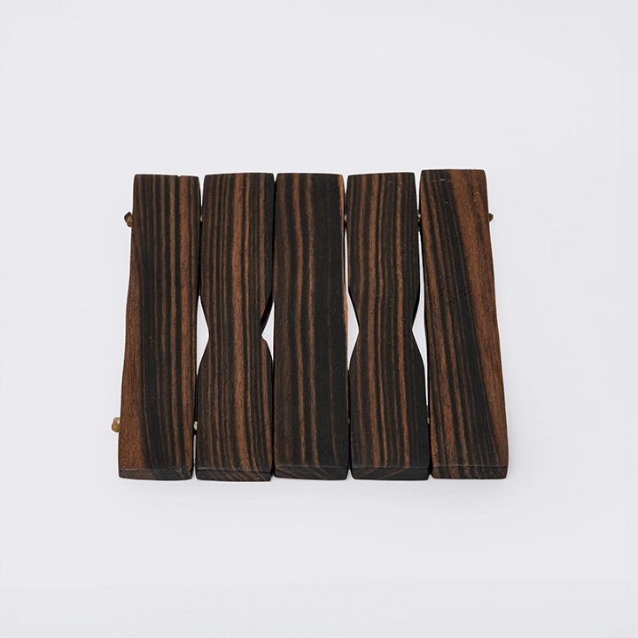 Kyra handcrafted Placemats, Coasters & Wine Buckets, detail