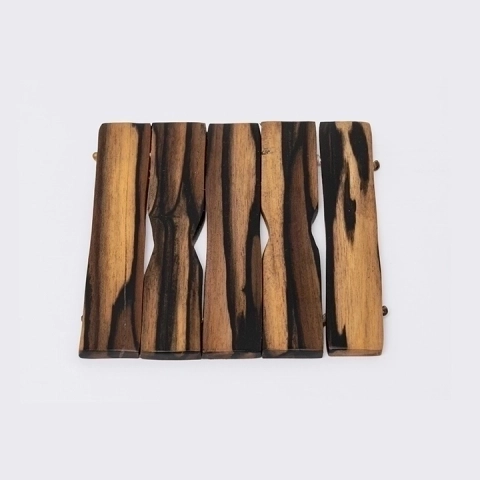 Kyra handcrafted Placemats, Coasters & Wine Buckets, studio view