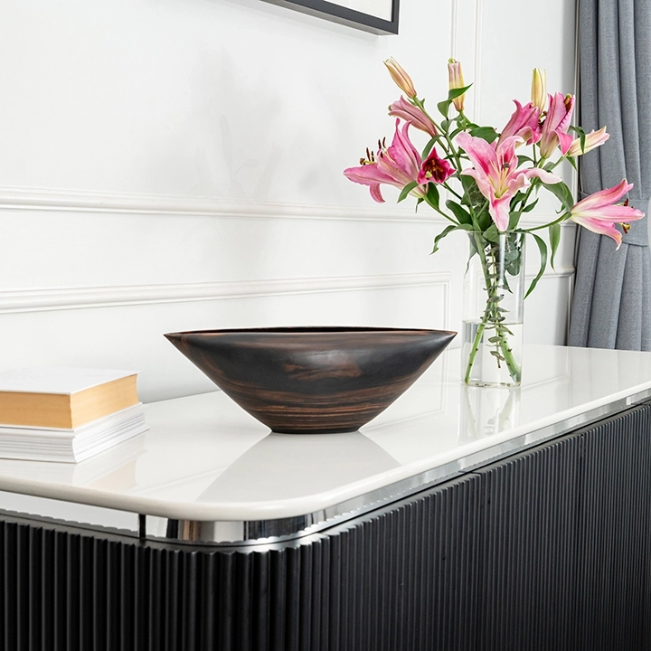 Novah handcrafted Bowls, styled in an interior