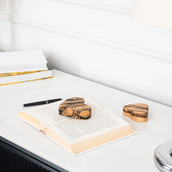 Philia handcrafted Paperweights & Stands, styled in an interior
