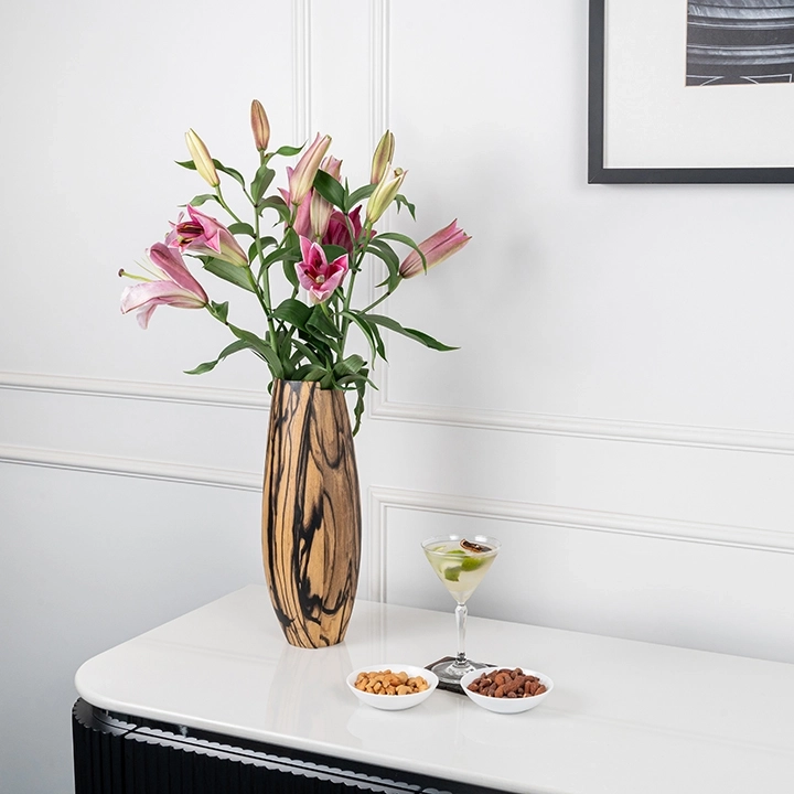 Janus handcrafted Vases, styled in an interior