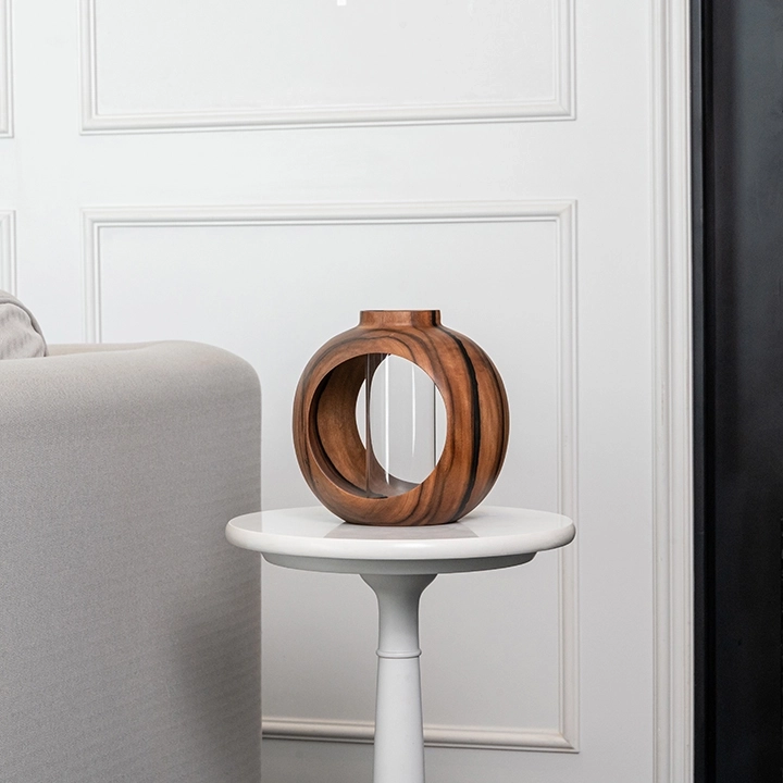 Konglor handcrafted Vases, styled in an interior