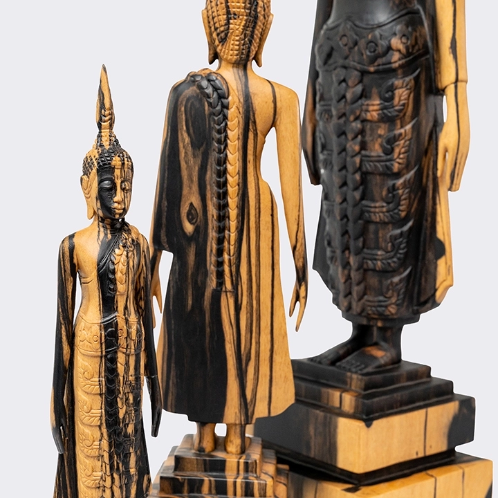 Yeun handcrafted Sacred Art, detail
