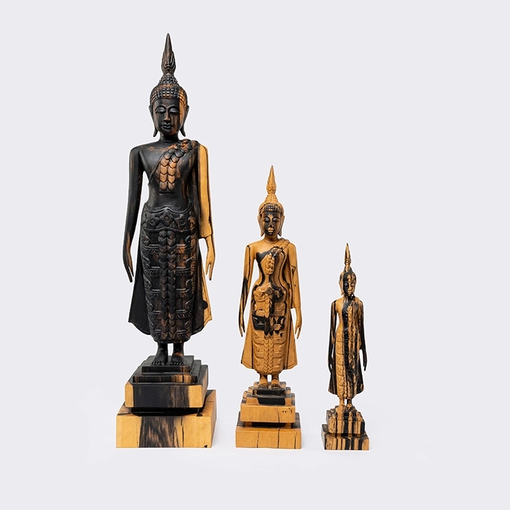 Yeun handcrafted Sacred Art, detail