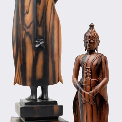 A Thit handcrafted Sacred Art, detail