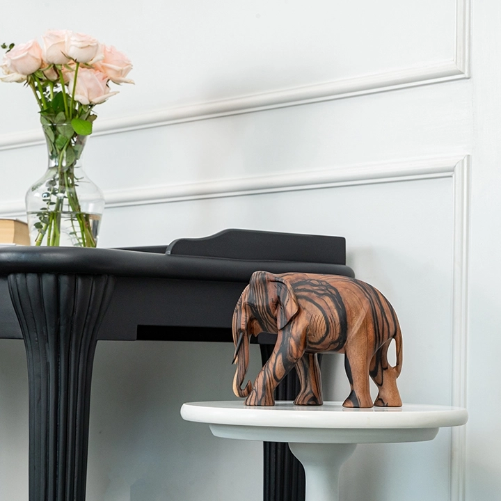 Mighty handcrafted Animal Sculptures, styled in an interior
