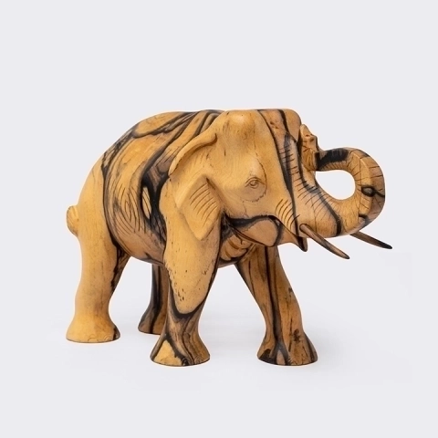 Tusker handcrafted Animal Sculptures, studio view
