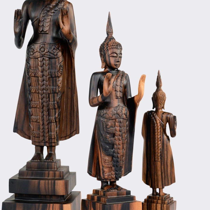 Chan handcrafted Sacred Art, detail
