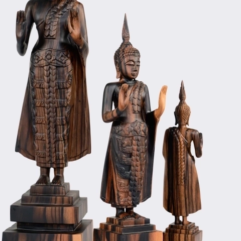 Chan handcrafted Sacred Art, detail