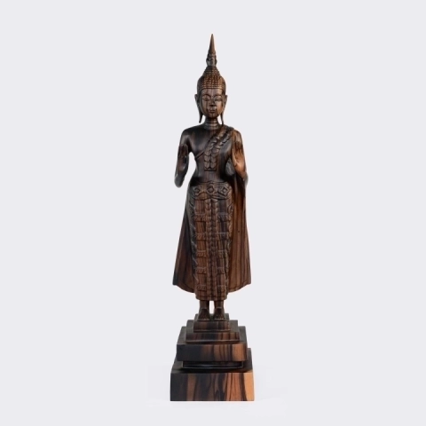 Chan handcrafted Sacred Art, studio view