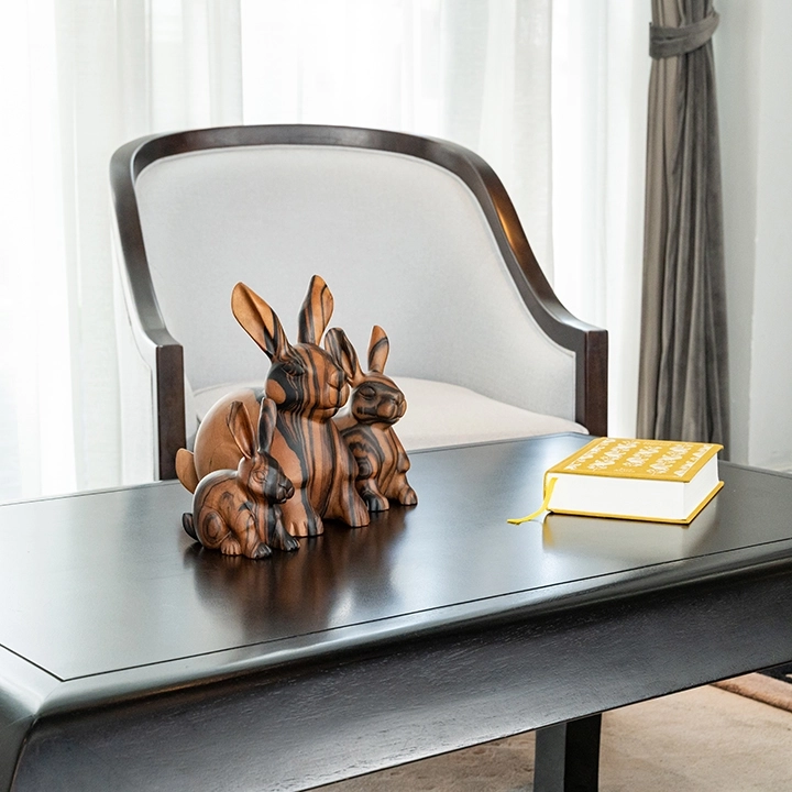 Ka Taiy handcrafted Animal Sculptures, styled in an interior