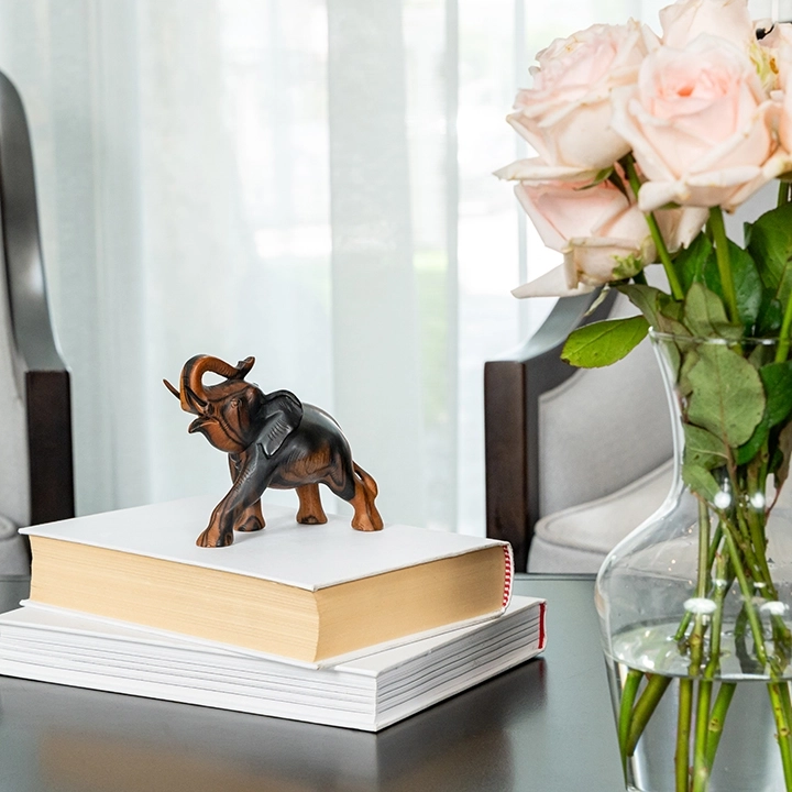 Pip handcrafted Animal Sculptures, styled in an interior