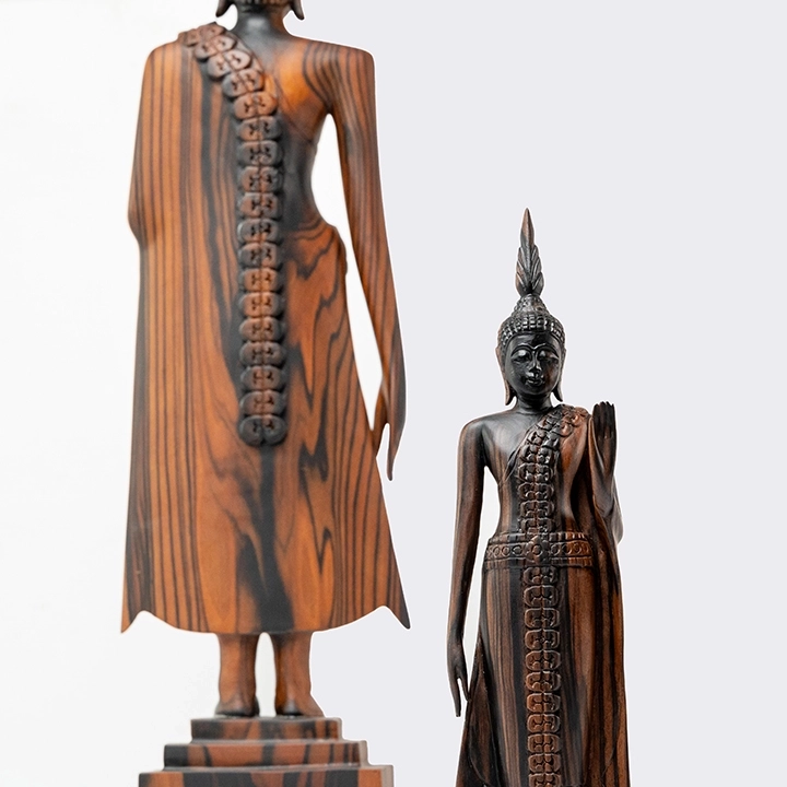 Ta Van handcrafted Sacred Art, detail