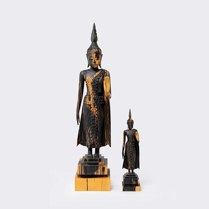 Ta Van handcrafted Sacred Art, detail