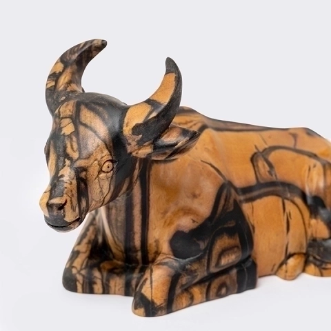 Khouy Non handcrafted Animal Sculptures, detail