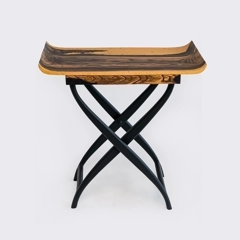 Accent handcrafted Side tables & coffee tables, studio view