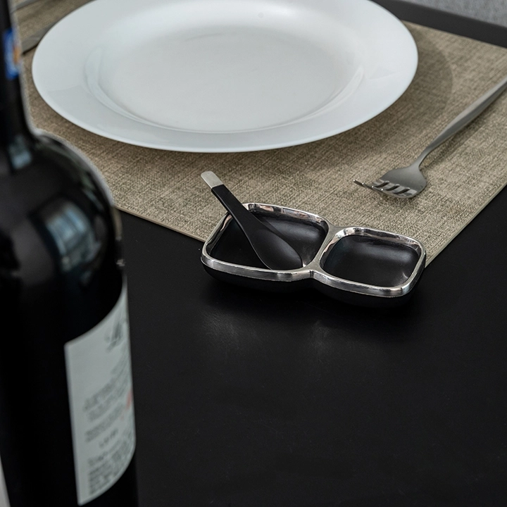 Sara handcrafted Condiment trays & trays, styled in an interior