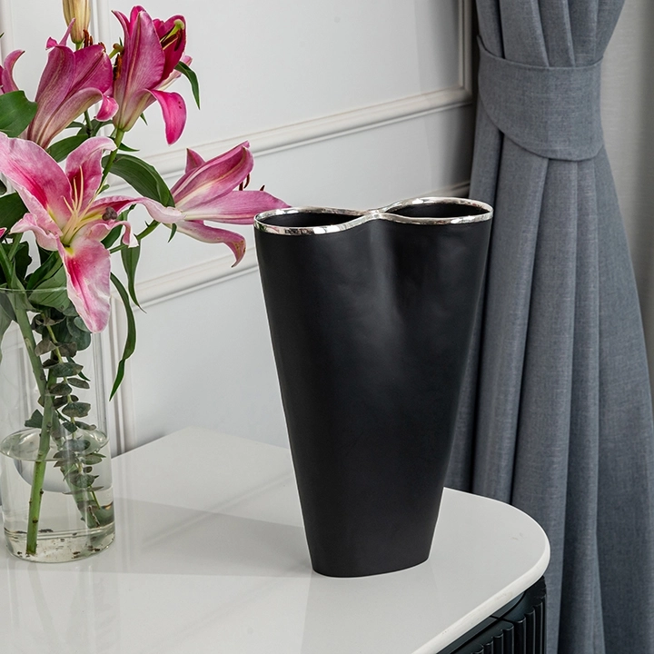 Stella handcrafted Vases, styled in an interior
