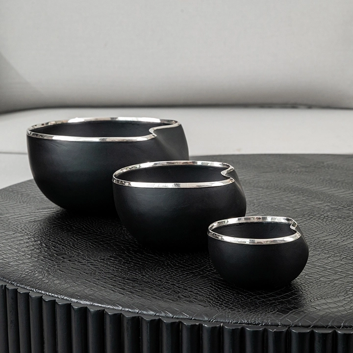 Eclipse handcrafted Bowls, styled in an interior