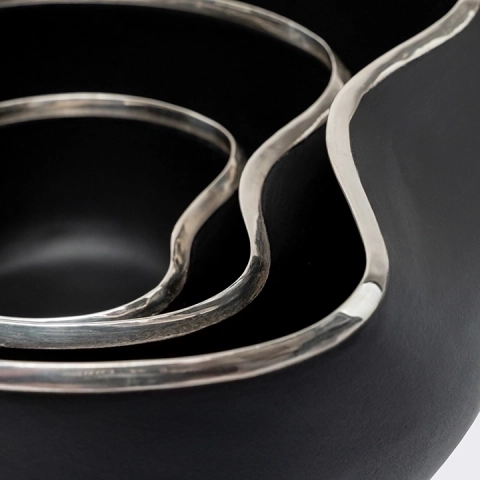 Eclipse handcrafted Bowls, detail