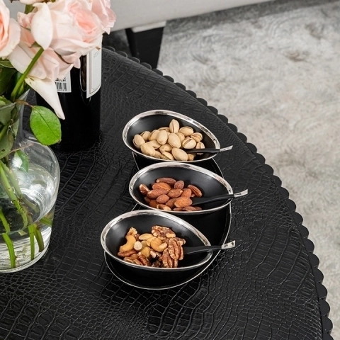Flavour Flush handcrafted Condiment trays & trays, styled in an interior