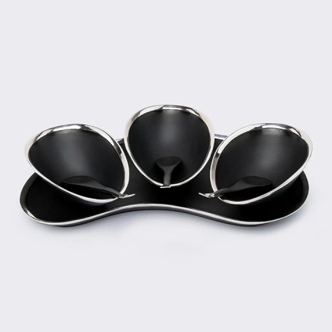 Flavour Flush handcrafted Condiment trays & trays, studio view