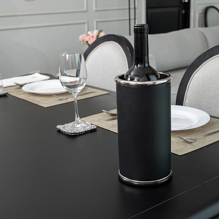 Charm Keeper handcrafted Placemats, Coasters & Wine Buckets, styled in an interior